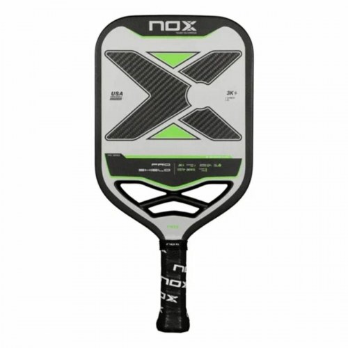 Pickleball bat Nox Pro Shield - sort kulfiber