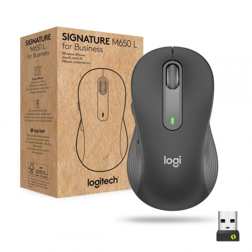Trådløs mus Logitech M650 - grafit, 4.000 dpi