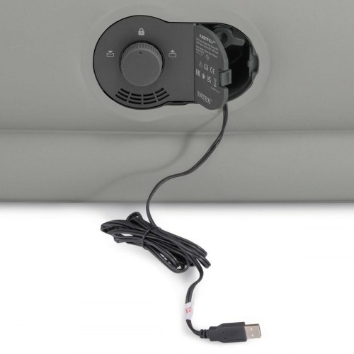 Luftmadras Intex Beam Standard Prestige 152×203×30 cm - med elektrisk pumpe