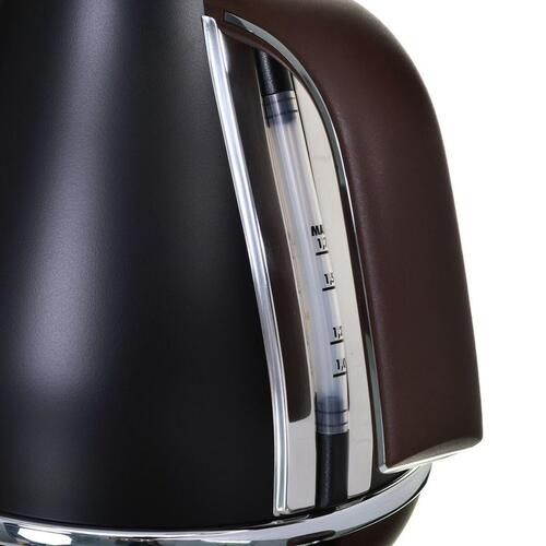 Vandkedel DeLonghi KBOV 2001.BK 1,7 l - sort rustfrit stål, 2000 W
