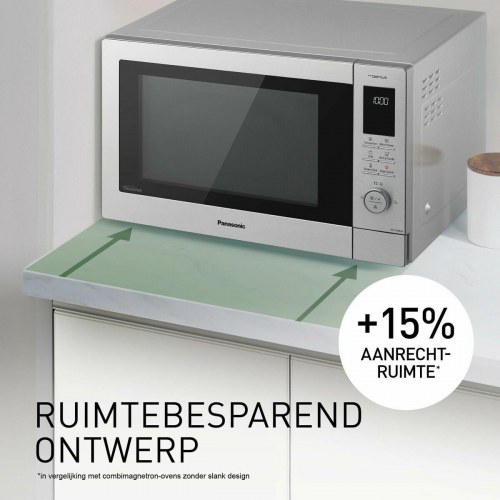 Mikrobølgeovn med grill Panasonic NN-CD88QSEPG, 34 l, 1300 W