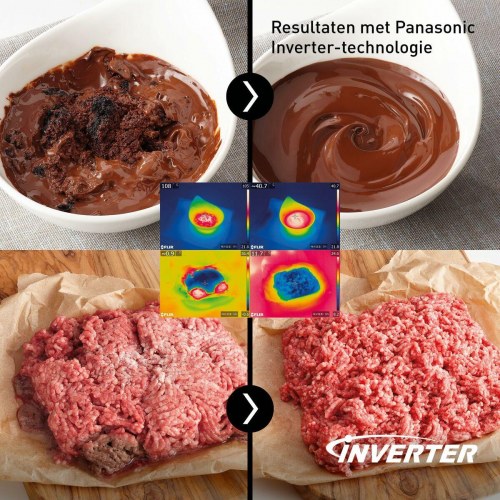 Mikrobølgeovn med grill Panasonic NN-CD88QSEPG, 34 l, 1300 W