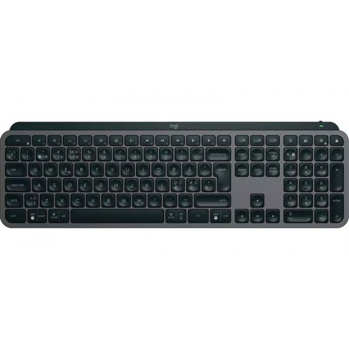 Trådløst tastatur Logitech MX Keys S – nordisk layout, bagbelyst, grafit