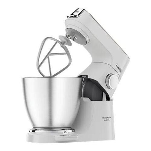 Køkkenmaskine Kenwood Titanium Chef XL KVL65.001WH, 7 l, 1.200 W, hvid