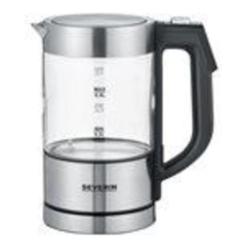 Elkedel SEVERIN 0,5 l – 1.100 W – børstet stål/glas