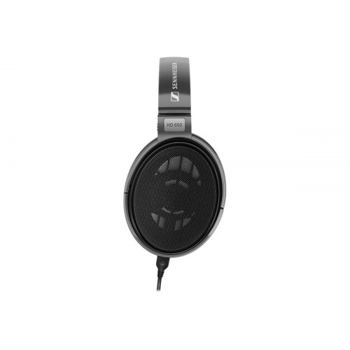Hovedtelefoner Sennheiser HD 650 kablede – sølv/titan