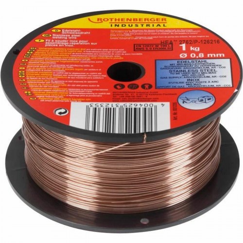 Svejsestråd MIG/MAG Rothenberger - rustfrit stål 0,8 mm