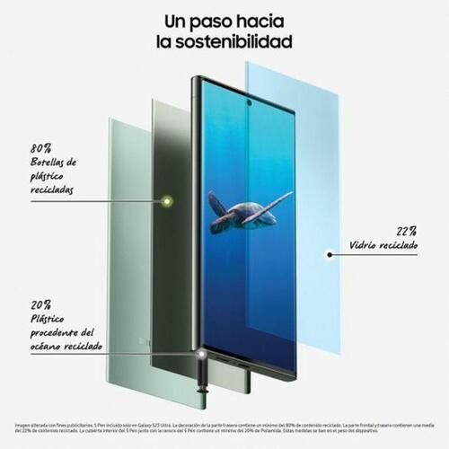 Smartphone Samsung Galaxy S23 Ultra Grøn 6,8" 8 GB RAM 256 GB
