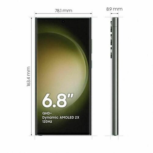 Smartphone Samsung Galaxy S23 Ultra Grøn 6,8" 8 GB RAM 256 GB