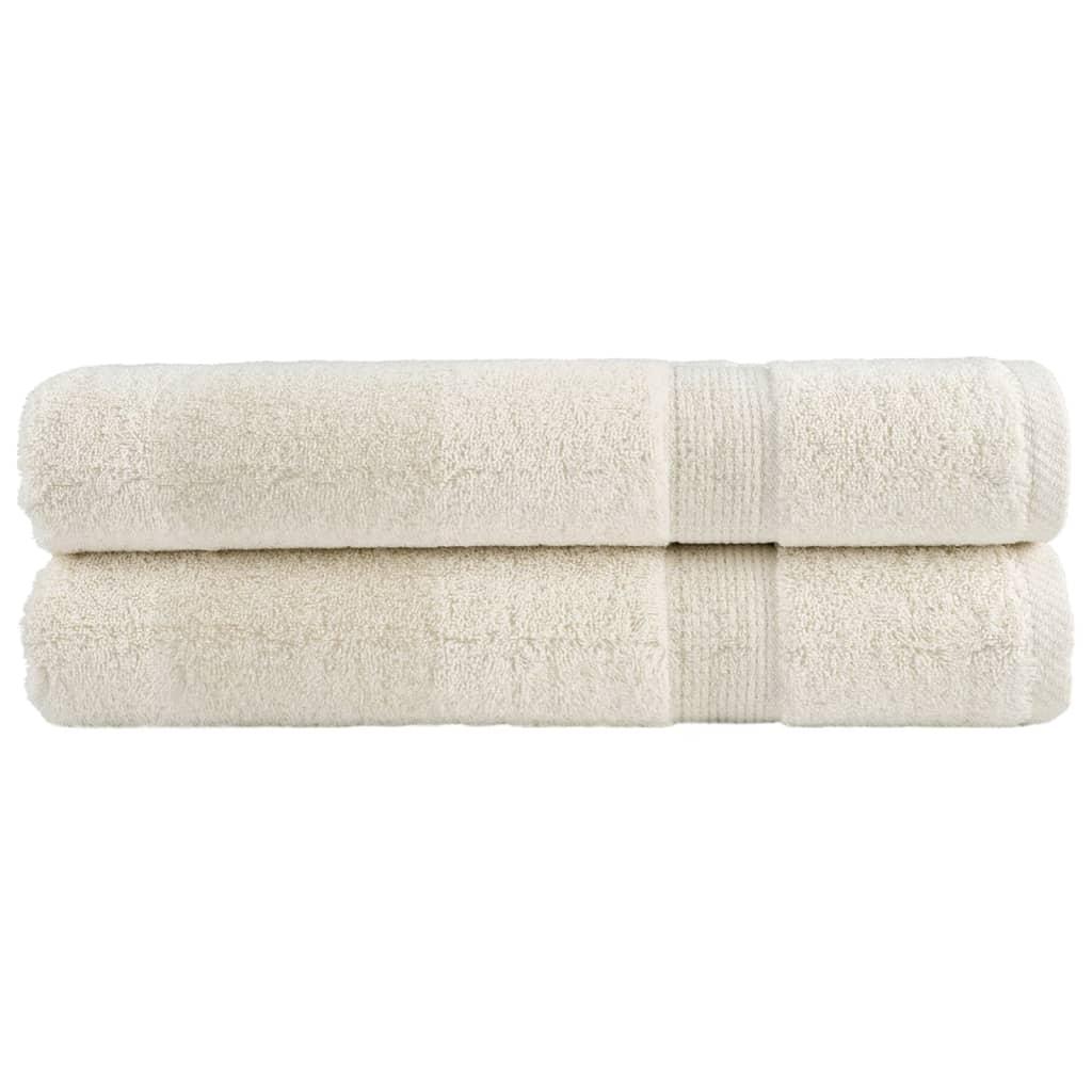 Saunahåndklæder SOLUND 2 stk. Premium 80x200 cm 600 g/m2