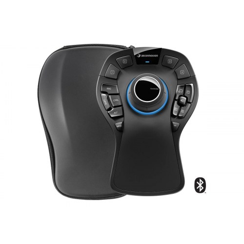 3D-mus 3Dconnexion SpaceMouse Pro Wireless – sort (Bluetooth + 2,4 GHz)
