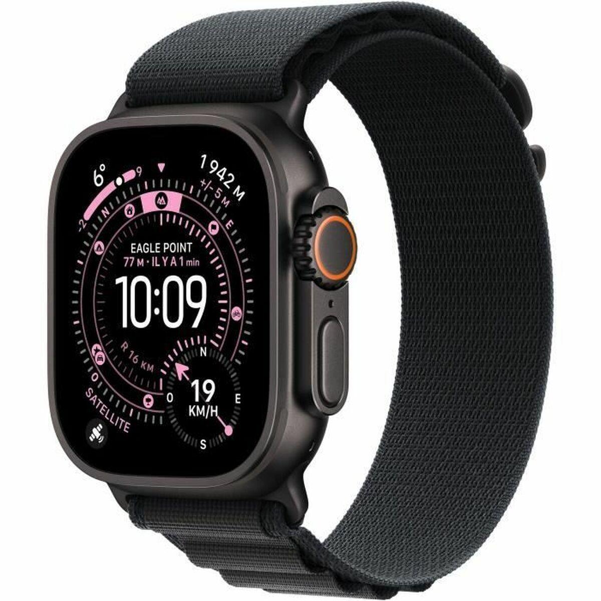 Apple Watch Ultra 3 49 mm - Sort titanium med Alpine Loop billede