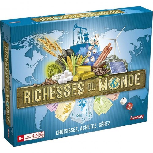 Lansay Richesses du Monde - familie brætspil (FR)