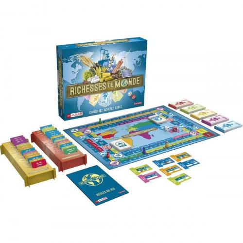 Lansay Richesses du Monde - familie brætspil (FR)