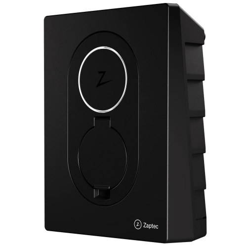 Ladeboks til elbil Zaptec Go 22 kW 1/3-faset – Sort