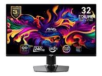 Gaming skærm MSI MAG 321UPX QD‑OLED 31,5" 4K 240 Hz