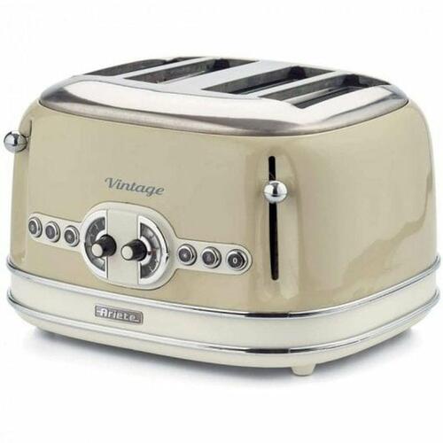 Brødrister Ariete Vintage 4-skivers 1600 W - Beige