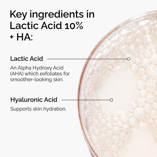 Ansigtsserum The Ordinary Lactic Acid 10% + HA 30 ml