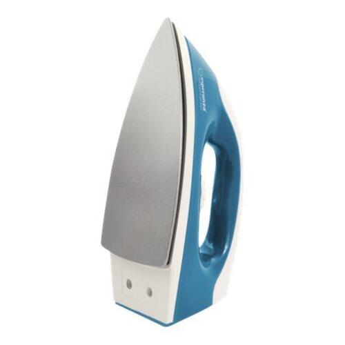 Strygejern til rejse – Esperanza SMOOTHER, tør, 1200 W, blå/hvid