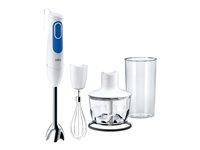 Stavblender Braun Multiquick 3 MQ 3035 Sauce 700 W – hvid/blå