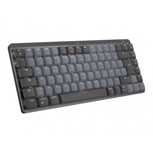 Trådløst mekanisk tastatur - Logitech MX Mechanical Mini (US International, grafit)