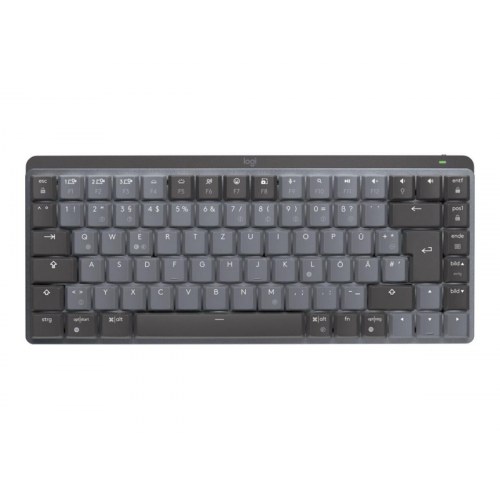 Trådløst mekanisk tastatur - Logitech MX Mechanical Mini (US International, grafit)