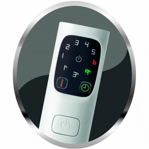 IMETEC 16775 elektrisk tæppe - grå/hvid, 150 W