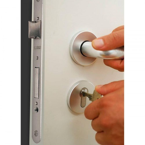 Låsekasse til indbygning Micel stål 70 mm