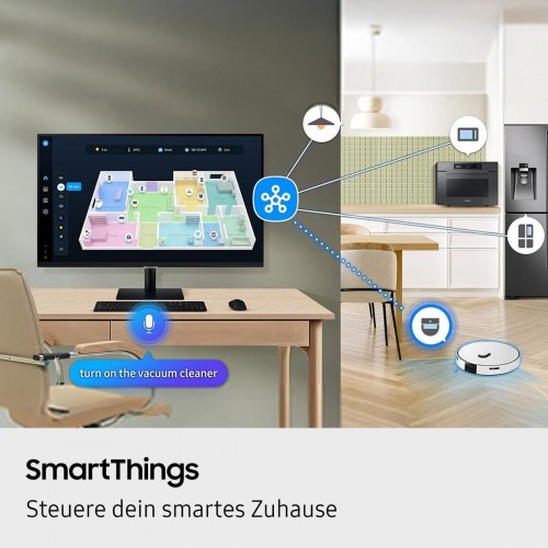 Skærm 32" Samsung Smart Monitor M7 4K (LS32FM700UUXEN)