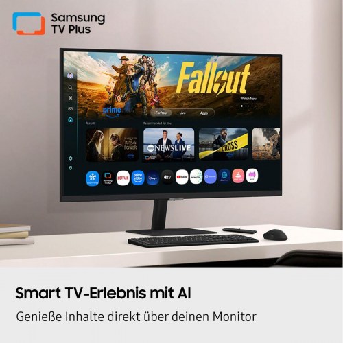 Skærm 32" Samsung Smart Monitor M7 4K (LS32FM700UUXEN)