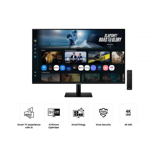 Skærm 32" Samsung Smart Monitor M7 4K (LS32FM700UUXEN)