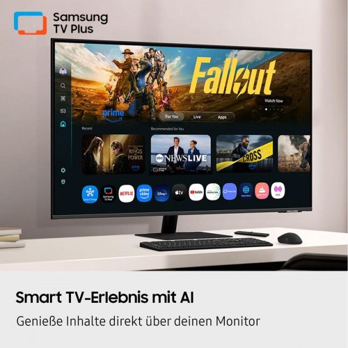 Skærm Samsung Smart Monitor M7 43" 4K UHD (LS43FM700UUXEN)