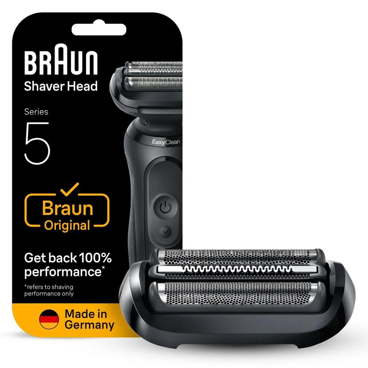 Barberhoved Braun Series 5 54B - sort