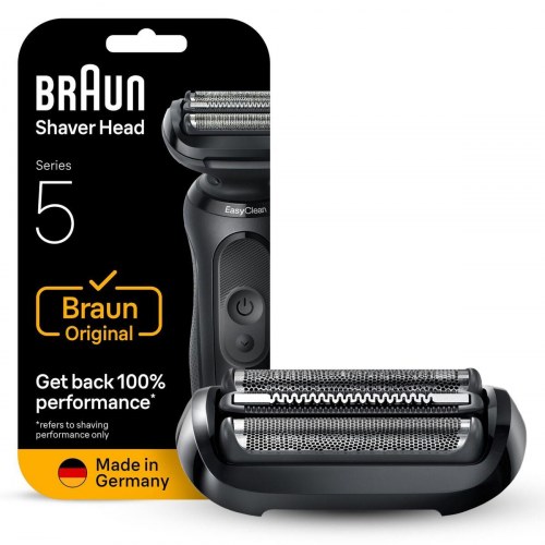 Barberhoved Braun Series 5 54B - sort