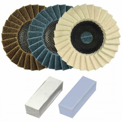 Poleringssæt 115 mm Osborn - gør-det-selv