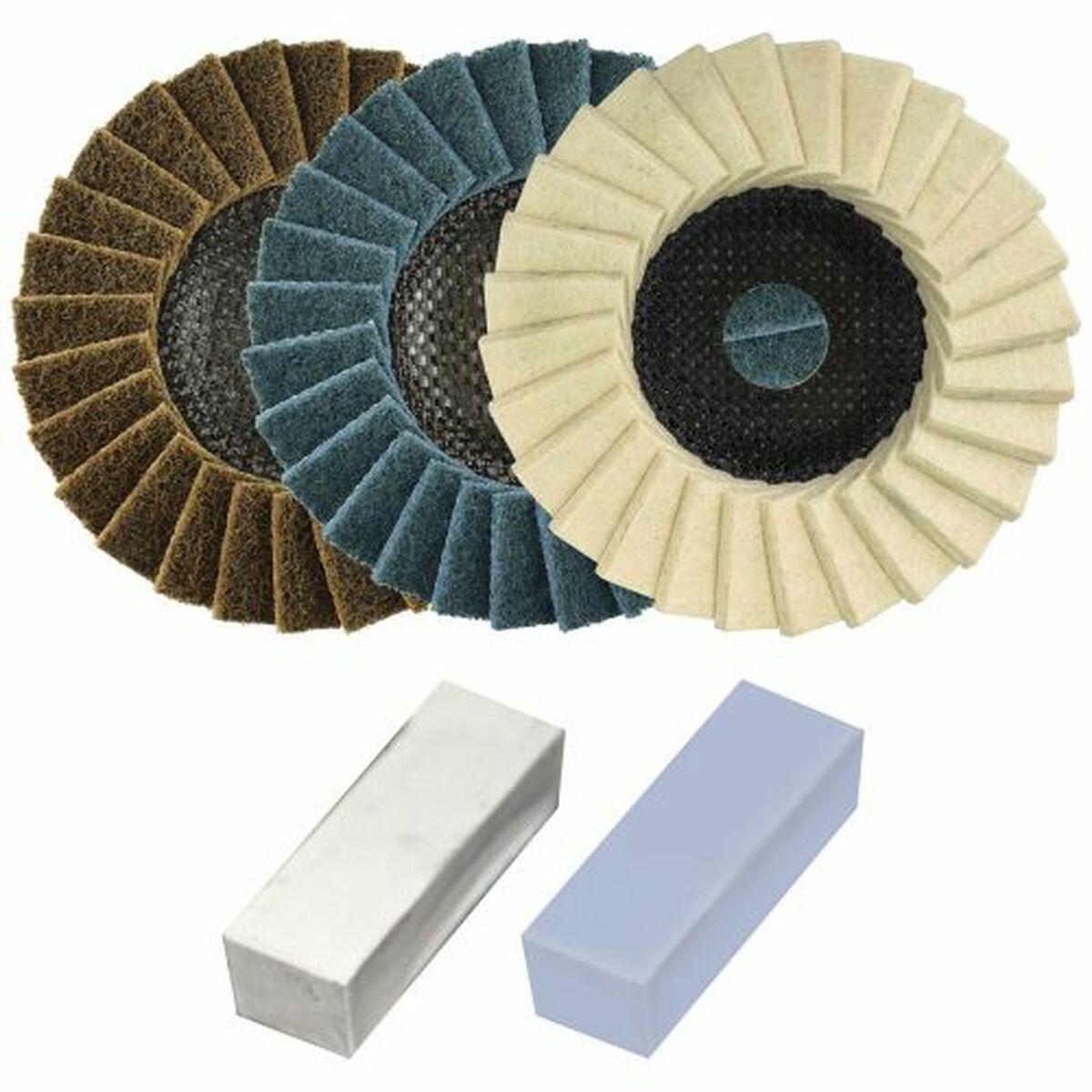 Poleringssæt 115 mm Osborn - gør-det-selv