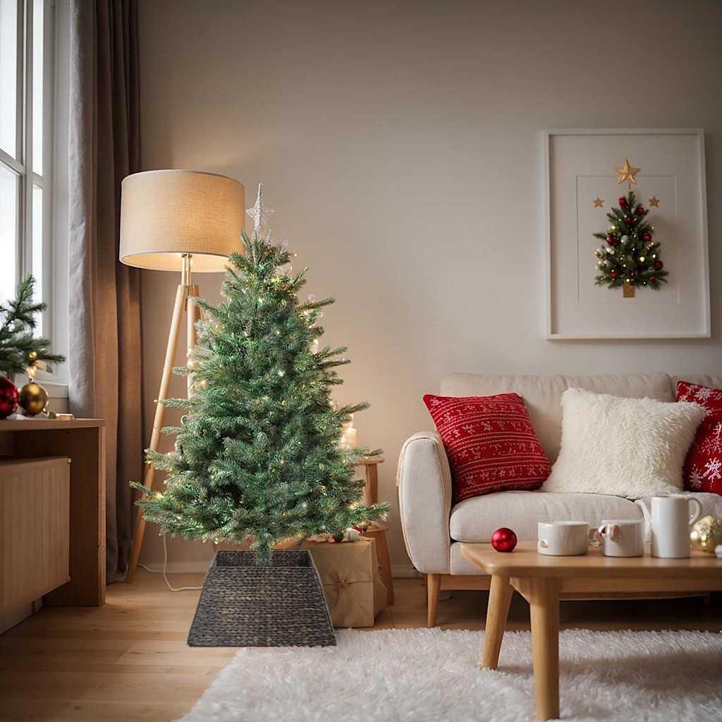Juletrækrave i vandhyacint - sort 60 × 60 × 28 cm