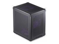 PC kabinet Jonsbo C6 tower micro ATX - sort billede