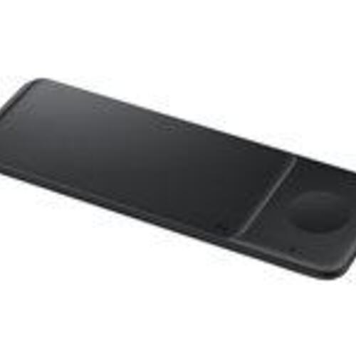 Trådløs oplader – Samsung Wireless Charger Trio, sort