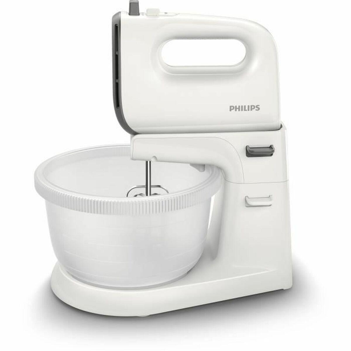 Håndmixer med skål Philips HR3745/00