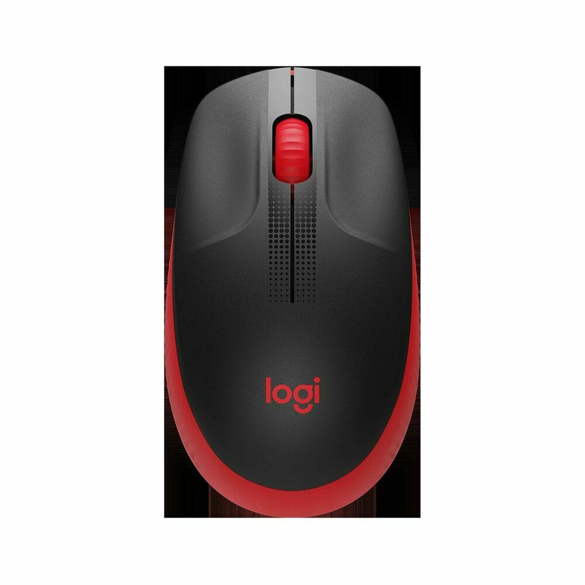 Trådløs mus Logitech - sort/rød (910-005908)