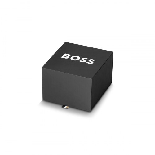 Herreur til mænd Hugo Boss 1513757 - Ø 43 mm, stål/ sort