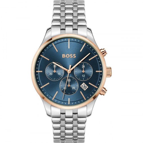 Herreur Hugo Boss 1514158 - blå skive, Ø 42 mm