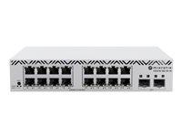 Netværksswitch MikroTik CSS318-16G-2S+IN - 16x Gigabit + 2x 10G SFP+, rackmonterbar billede