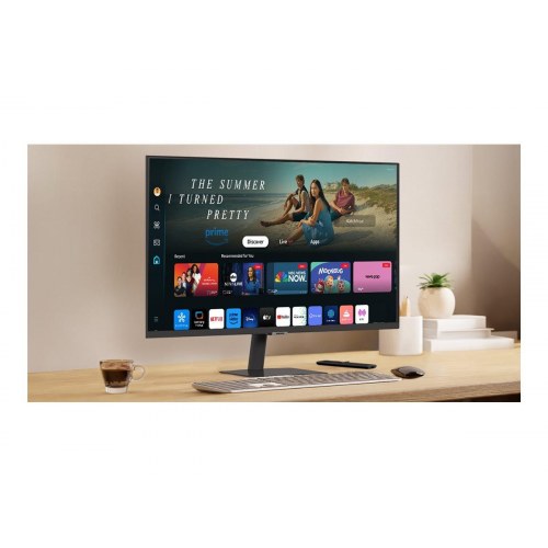 4K skærm Samsung Smart Monitor M70D 32" VA, USB-C, 60 Hz