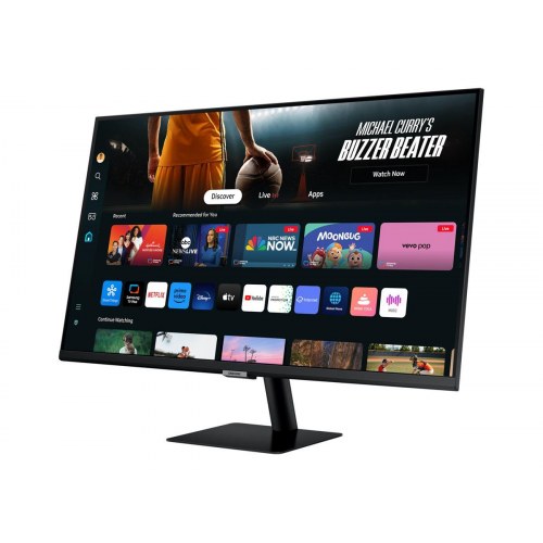 4K skærm Samsung Smart Monitor M70D 32" VA, USB-C, 60 Hz