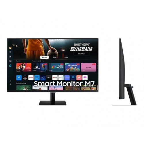 4K skærm Samsung Smart Monitor M70D 32" VA, USB-C, 60 Hz