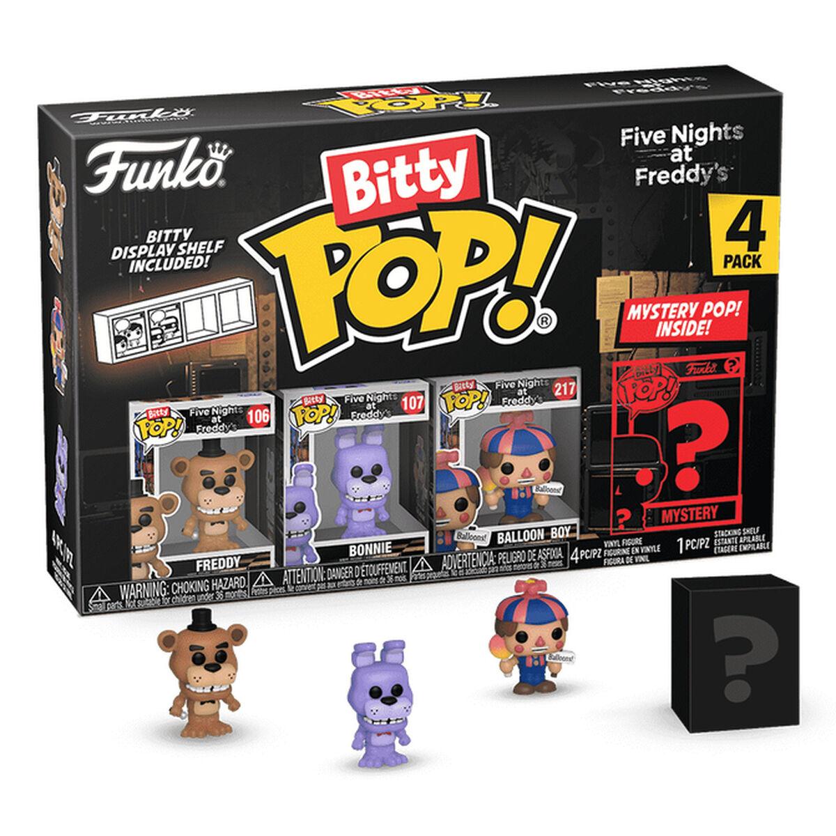 Dekorations figur Funko Pop! Bitty Pop - Five Nights at Freddy’s (4-pack) - Multifarvet
