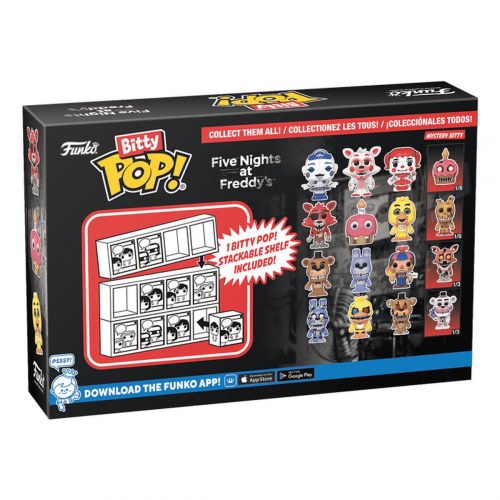 Dekorations figur Funko Pop! Bitty Pop - Five Nights at Freddy’s (4-pack) - Multifarvet