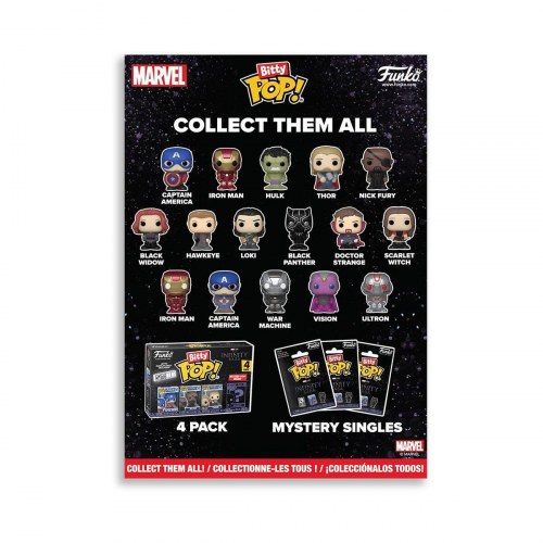 Julekalender med figurer - Funko Pop! Bitty Pop Marvel